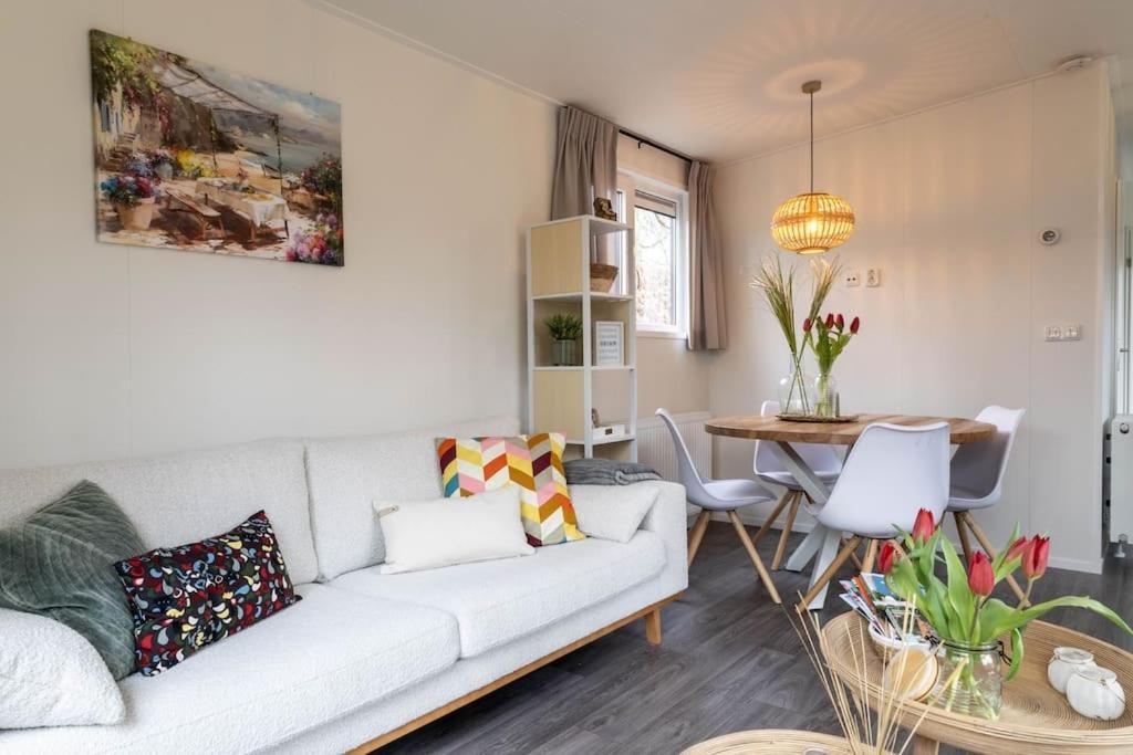 Gezellig Modern Chalet Midden Op De Veluwe Epe Bagian luar foto